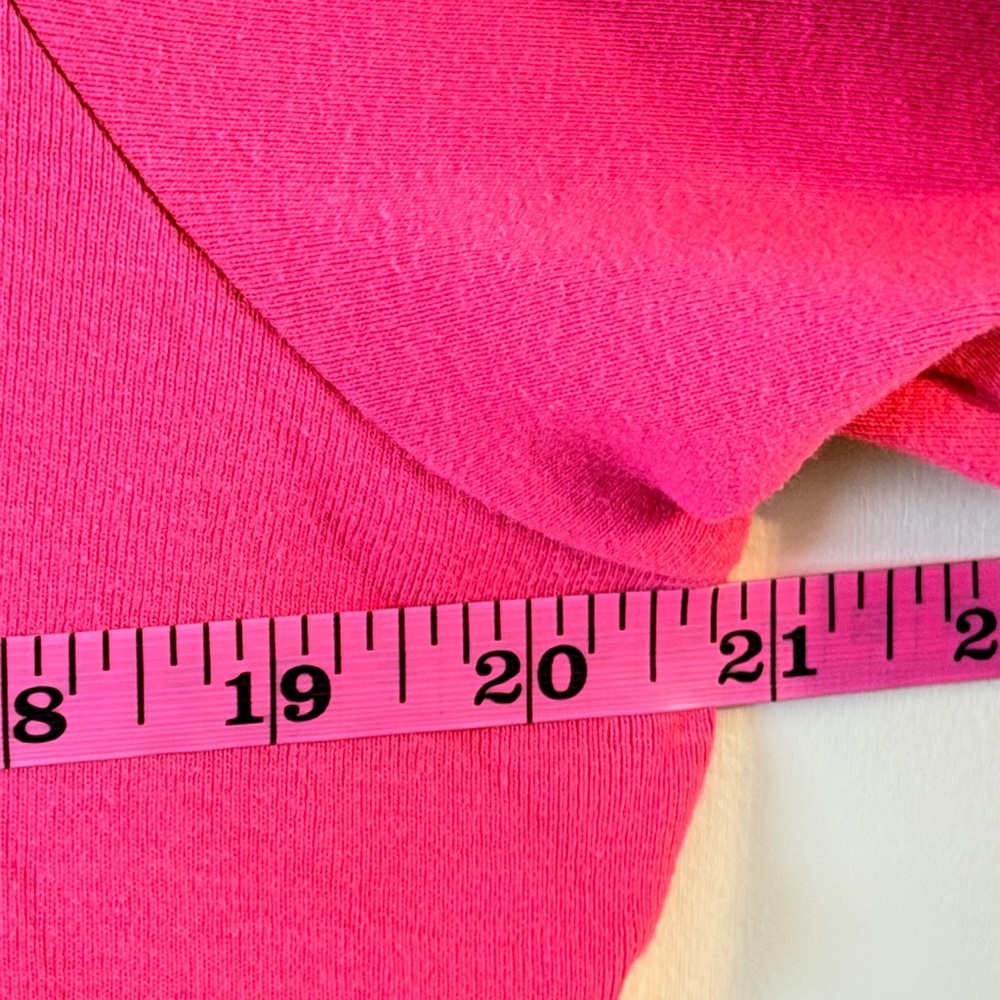 Karen Scott Pink Short Sleeve Henley Tee - Picture 4 of 8